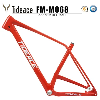 Tideace Hardtail 27,5 er MTB, полностью карбоновая рама для горного велосипеда, шины Max 3,0 27,5 Плюс OEM Boost Frames