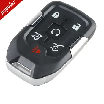 Новый Чехол для ключей Автомобиля Remote Smart Key Fob Case 5 Кнопок для Chevrolet Suburban Tahoe GMC Yukon XL 2015 Сменный Чехол-Брелок