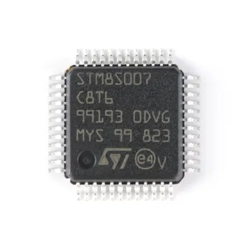 10 шт./лот STM8S007C8T6 LQFP-48 8-разрядные микроконтроллеры - MCU 8-Разрядный MCU Линейный 64 Кб Флэш-память 16 МГц EE
