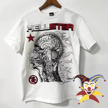 Футболка Hellstar 1996 Human Development Для мужчин и женщин, высококачественные футболки, футболка