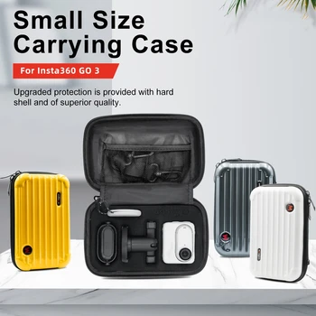 Мини-чехол для хранения Insta360 GO3, портативная защитная коробка, сумка для аксессуаров для камер Insta360 360 GO3