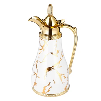 Арабский кофейник-термос Dallah Pot 1000 мл, роскошная вакуумная стеклянная колба, чайник для чая