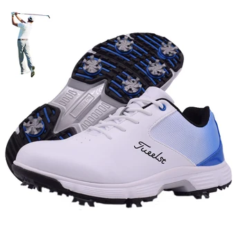 Мужская и женская обувь для гольфа, Дизайнерские Профессиональные Кроссовки для гольфа, Кожаная Удобная спортивная обувь для активного отдыха, походная обувь, обувь для ходьбы