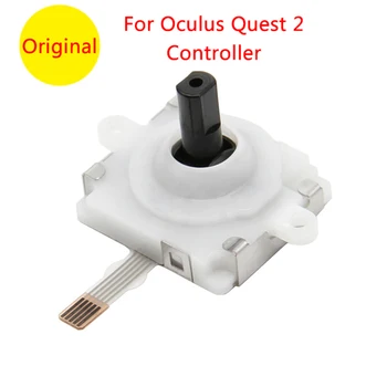 10 шт. Оригинальный Б/у 3D аналоговый джойстик Белого цвета для Oculus Quest 2 Контроллер Кулисный модуль для Meta Quest2 Запчасти для ремонта Аксессуары