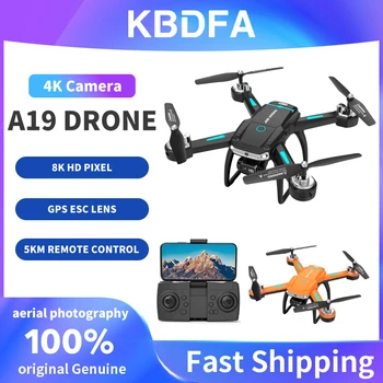 KBDFA A19 GPS-Дрон, профессиональная аэрофотосъемка, предотвращение препятствий, FPV 5G RC Квадрокоптер, складной вертолет, игрушка с оптическим потоком