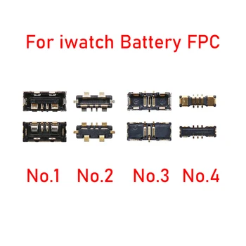 2 шт. Разъем для подключения аккумулятора FPC Для Apple iWatch Watch Series 1 2 3 4 6 5 SE 6 7 S2 S3 S4 S5 S6 S7 38 мм 42 мм 40 мм 44 мм 45 мм
