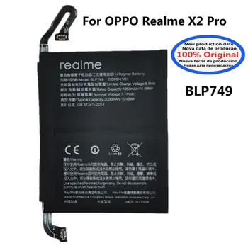 4000 мАч BLP749 Оригинальный аккумулятор для OPPO Realme X2 Pro X2Pro RMX1931 Высококачественный аккумулятор для мобильного телефона Bateria