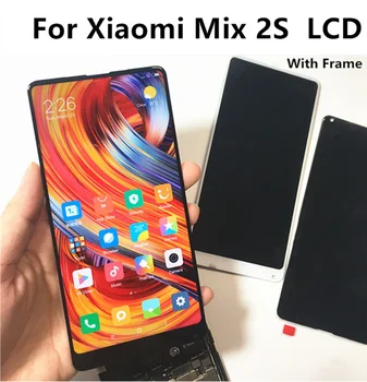 протестированный Хороший Полный ЖК-дисплей Для Xiaomi Mix 2S Mix2S ЖК-дисплей с Сенсорным экраном 10, Дигитайзер, Стеклянная Панель В Сборе Для M1803D5XA lcd