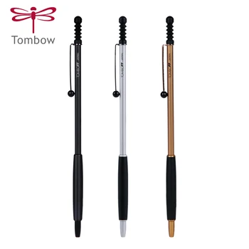 Шариковая ручка TOMBOW ZOOM707 BC-ZS Для письма, Гладкая Портативная Шариковая ручка с металлическим роликом, 0,7 мм, Черная Ручка для подписи, Канцелярские принадлежности
