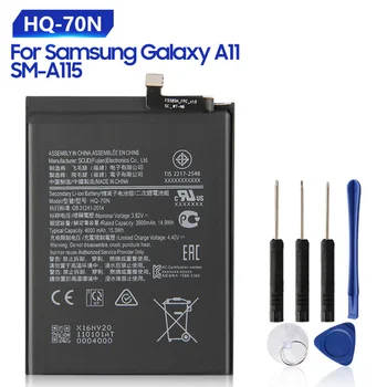 Сменный Аккумулятор HQ-70N Для Samsung Galaxy A11 A115 SM-A115 Аккумуляторная Батарея телефона 4000 мАч