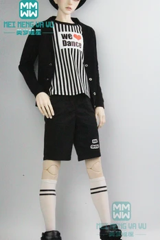 Аксессуары BJD, кукольная одежда для 65-80 см, игрушки BJD uncle, кукла со сферическим суставом, модный кардиган, шорты, футболка