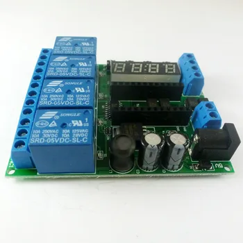 DC 5V 12V 24V 4 CH Pro mini PLC плата модуль релейного щита для Arduino Переключатель таймера задержки