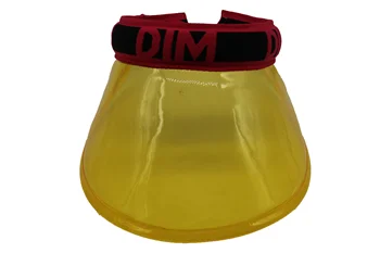 Уличная Солнцезащитная шляпа Унисекс С буквой Желтого цвета, Прозрачная шляпа с абажуром, пустой цилиндр