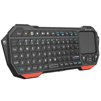 Мини Bluetooth клавиатура с тачпадом Аксессуары для планшетных ПК Компьютерная периферия, совместимая с клавиатурой Android iOS Windows
