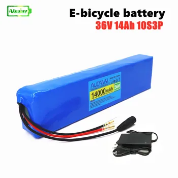 36V Аккумулятор для электронного велосипеда 14Ah 10S3P 500W 18650 перезаряжаемая литиевая батарея, аккумулятор для скутера с разрядом 15A BMS + зарядное устройство