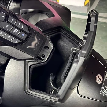 Аксессуары Для мотоциклов Черный Ящик Для Хранения Консольная Коробка Подкладка Средняя Коробка Для Honda Gold Wing GL1800 GL1800B F6B Dct Tour 2018-2023