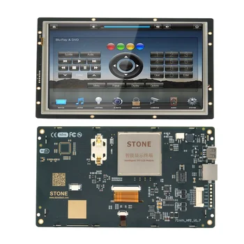 7-дюймовый сенсорный модуль TFT-LCD промышленного назначения с rs232, интеллектуальный TFT-дисплей 7 800 * 480