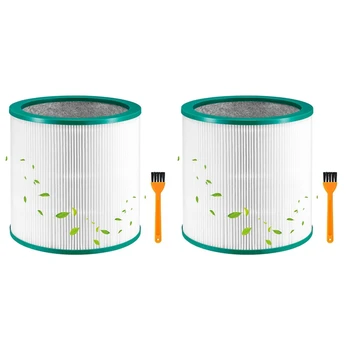 2 сменных HEPA-фильтра, совместимых для Dyson TP01 TP02 AM11 BP01, аксессуары для воздухоочистителя Pure Cool Link Tower