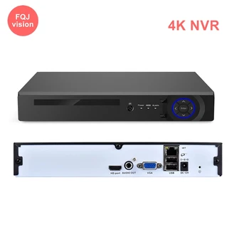 H.265 16CH 32CH 8MP IP-камера NVR ONVIF 4k Сетевой Видеомагнитофон XMEYE P2P для 2MP/3MP/5MP/8MP IP-камеры видеонаблюдения