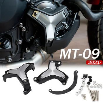 Новые Аксессуары для мотоциклов MT-09 Для Yamaha MT09 MT 09 mt09 2021 2022 Защита Боковой крышки двигателя Крышка цилиндра Двигателя