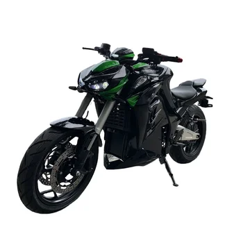 Новейший 10000w Hub Motor Racing Для Взрослых Электрический Мотоцикл со Свинцово-кислотной Батареей