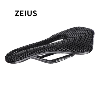 Велосипед ZEIUS с 3D печатью, рельсы из углеродного волокна, сверхлегкий 174 г, Полая Удобная дорожная велосипедная подушка MTB Honeycomb