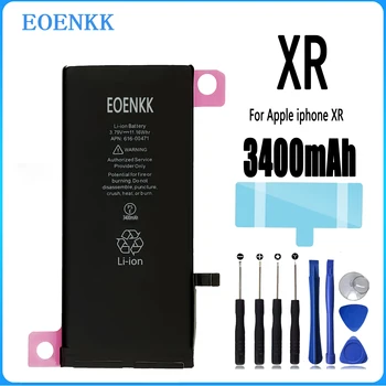 EOENKK 3400 мАч Батарея Для Apple IPHONE XR/IXR Ремонтная Часть Замена Аккумуляторов для телефонов Большой Емкости Bateria