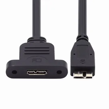 Удлинительный кабель Zihan Micro USB 3.0 для подключения к Micro 3.0 Type-B с винтовым креплением 5 Гбит/с