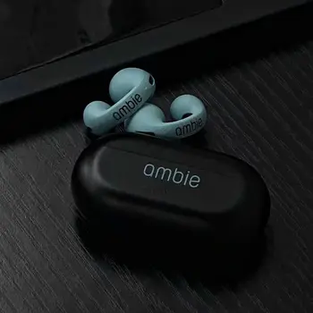 Амбушюры Ambie Sound Маленького Размера 1: 1, Зажим для ушей, Беспроводные Bluetooth-Наушники TWS, Спортивные Наушники с наушниками