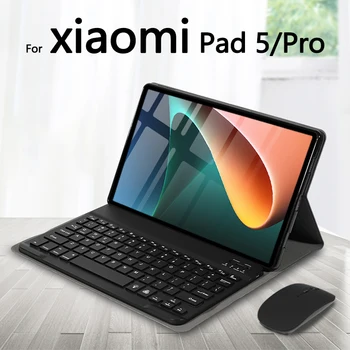 Для Xiaomi Mi Pad 5 Pro, чехол для беспроводной Bluetooth-клавиатуры, чехол для планшета Xiaomi MI PAD 5, чехол для смарт-клавиатуры, магнитные чехлы