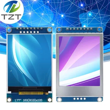 TZT 1,77 дюймовый TFT ЖК-экран 128*160 1,77 TFTSPI TFT Цветной Экран Модуль Последовательного Порта Модуль Для Arduino UNO R3