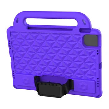 Протектор Портативный EVA Поддерживающий Слот для ручки с держателем Защитный экран Полезная Защитная оболочка Особая Индивидуальность Фиолетовый