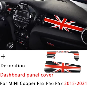 Рамка для наклейки на панель приборной панели автомобиля для Mini Cooper One S JCW F55 F56 F57, Аксессуары для Формования интерьера Автомобиля