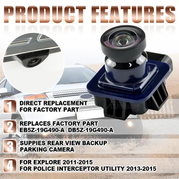 Автомобильная EB5Z-19G490-A Камера заднего вида с Поддержкой заднего хода, Парковочная Камера для Ford Explorer 2011-2015 EB5Z19G490A