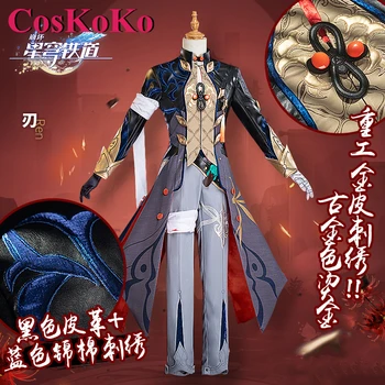 CosKoKo Blade Косплей Аниме игра Honkai: Звездный рельсовый костюм Китайский Древний Hanfu Красивая униформа Одежда для ролевых игр на Хэллоуин